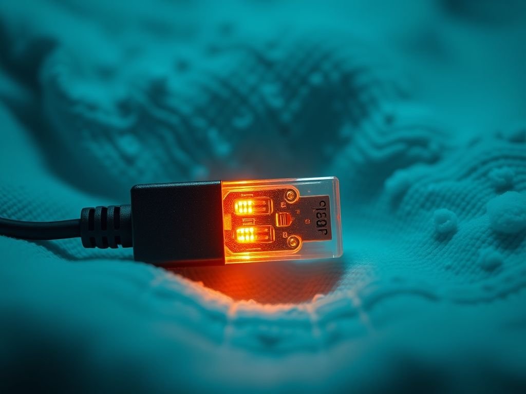 Caixa de som com entrada USB