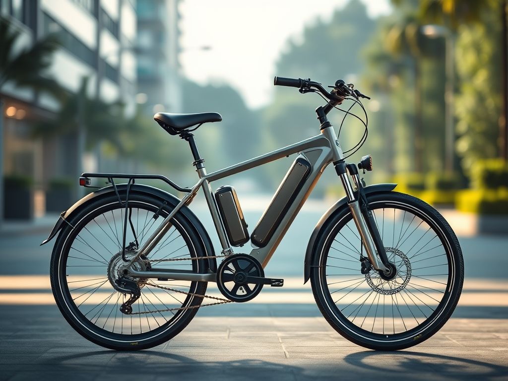 E-bike com bom desempenho