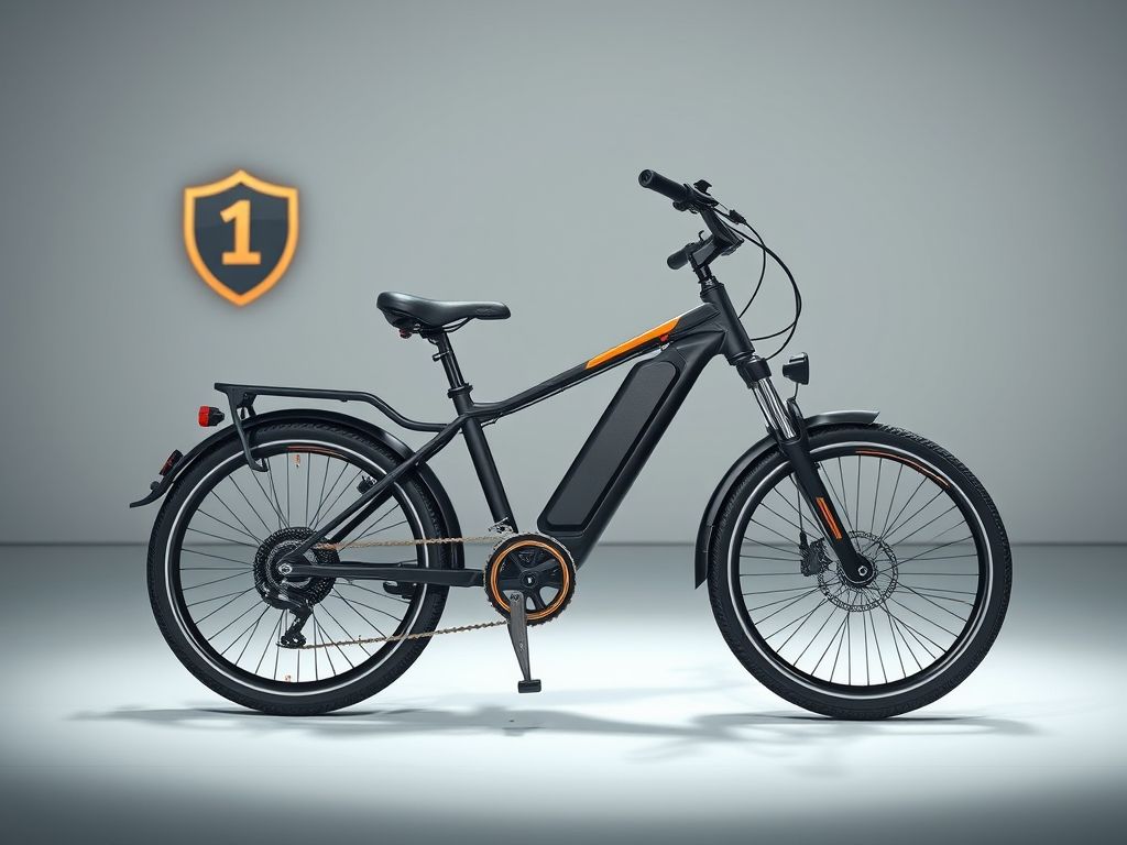 E-bike com garantia estendida