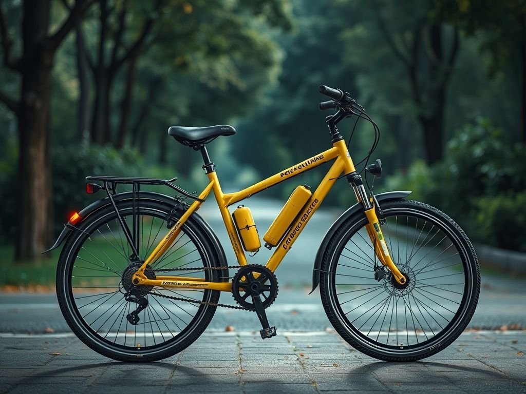 E-bike dobrável