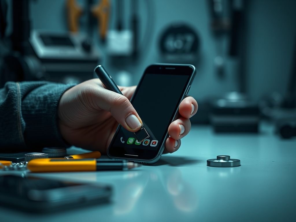 Manutenção de smartphones