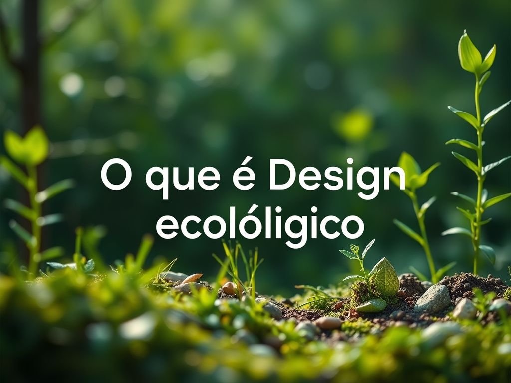 O que é Design ecológico