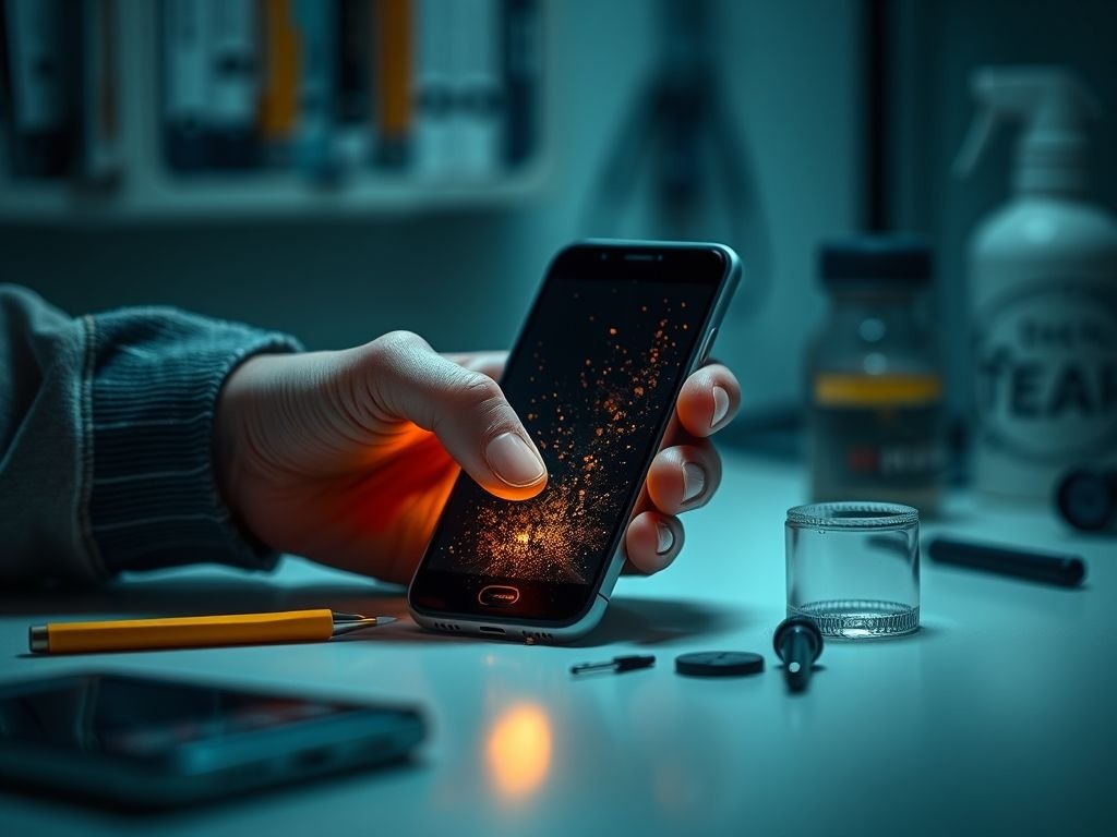 Reparo de smartphone em conta