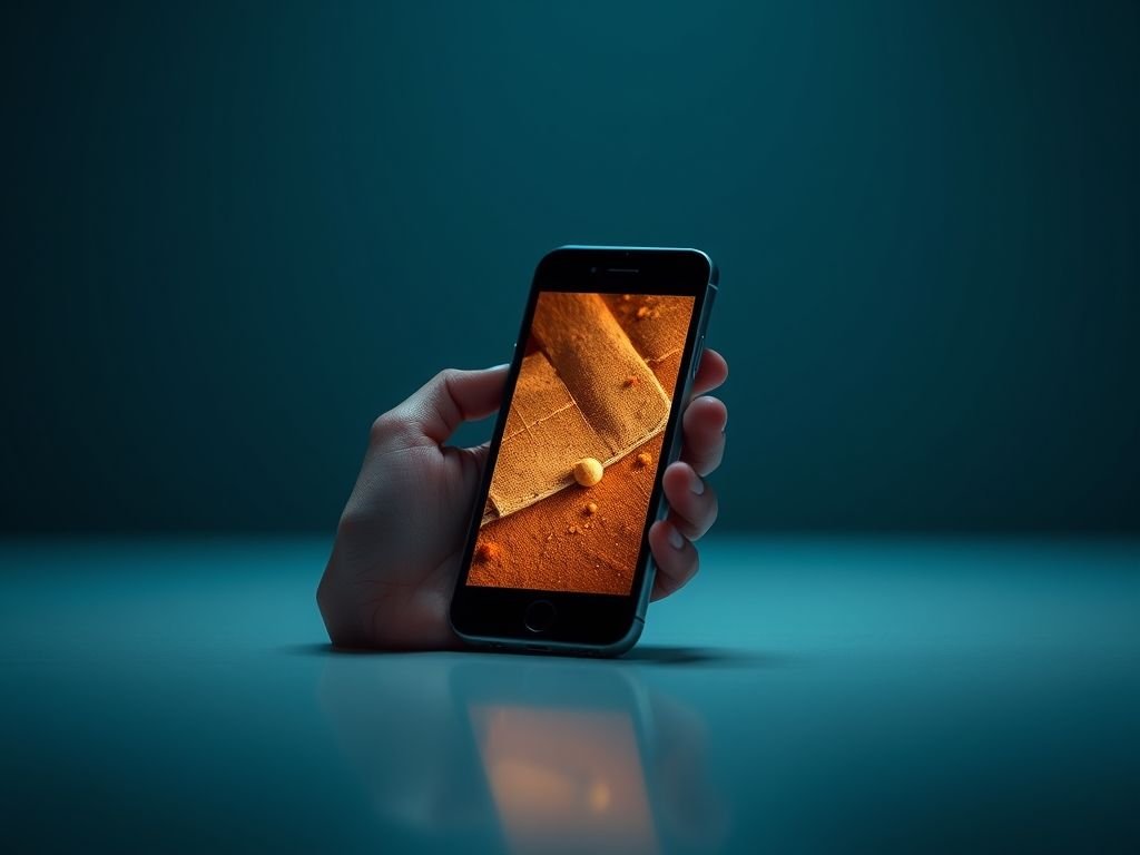 Smartphone com tela grande