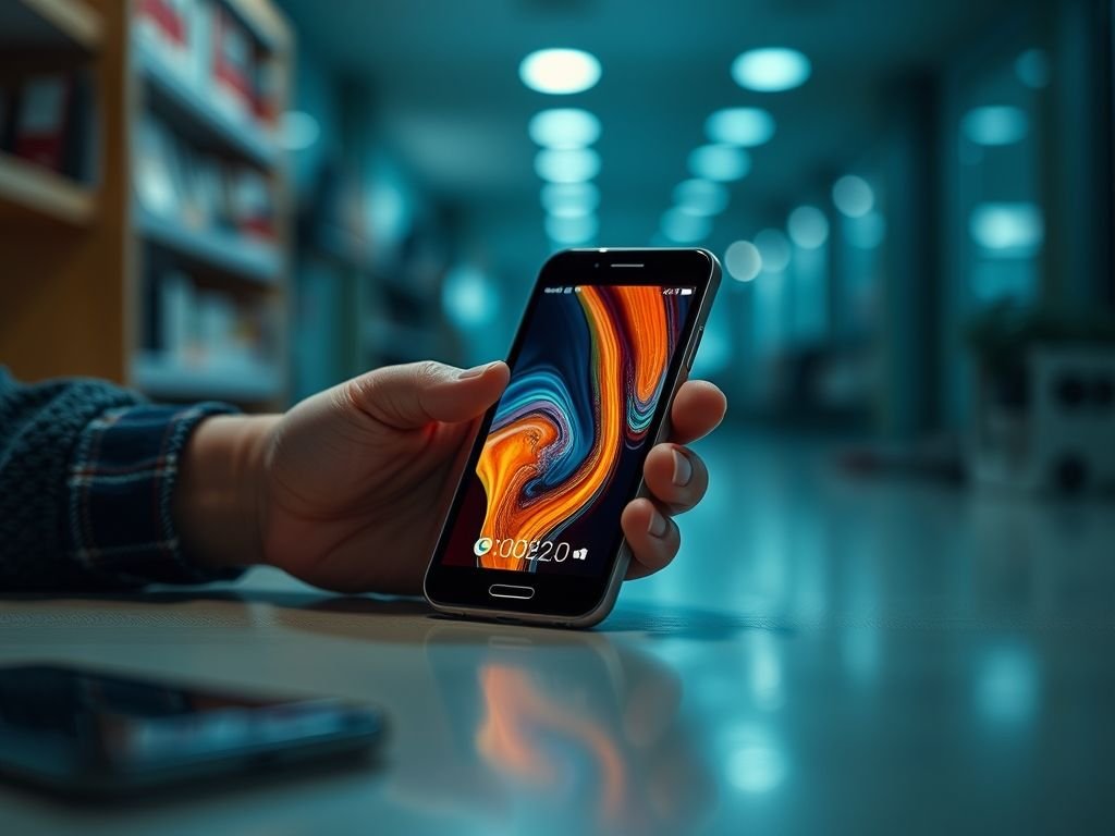 Smartphones à venda