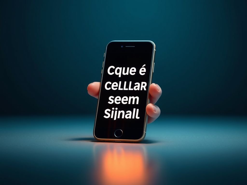 O que é Celular sem sinal