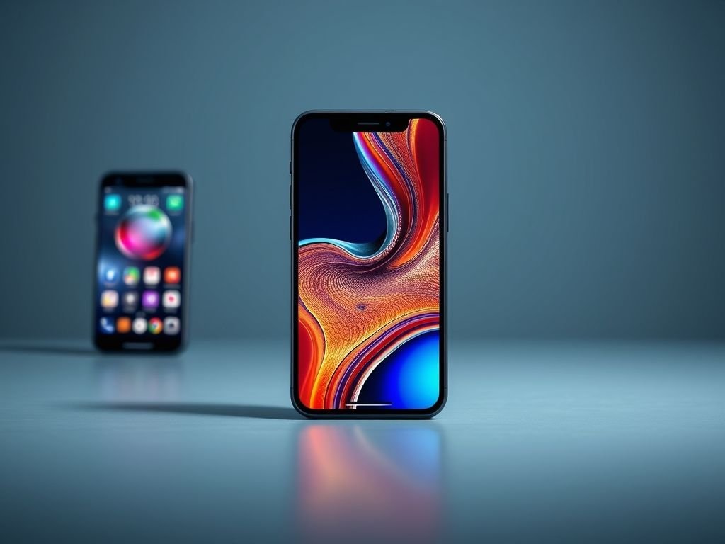 O que é Celulares com tela grande