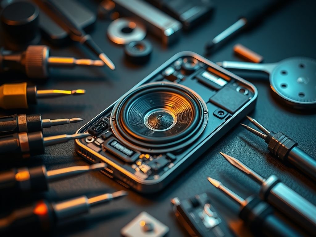 O que é Conserto de alto-falante celular