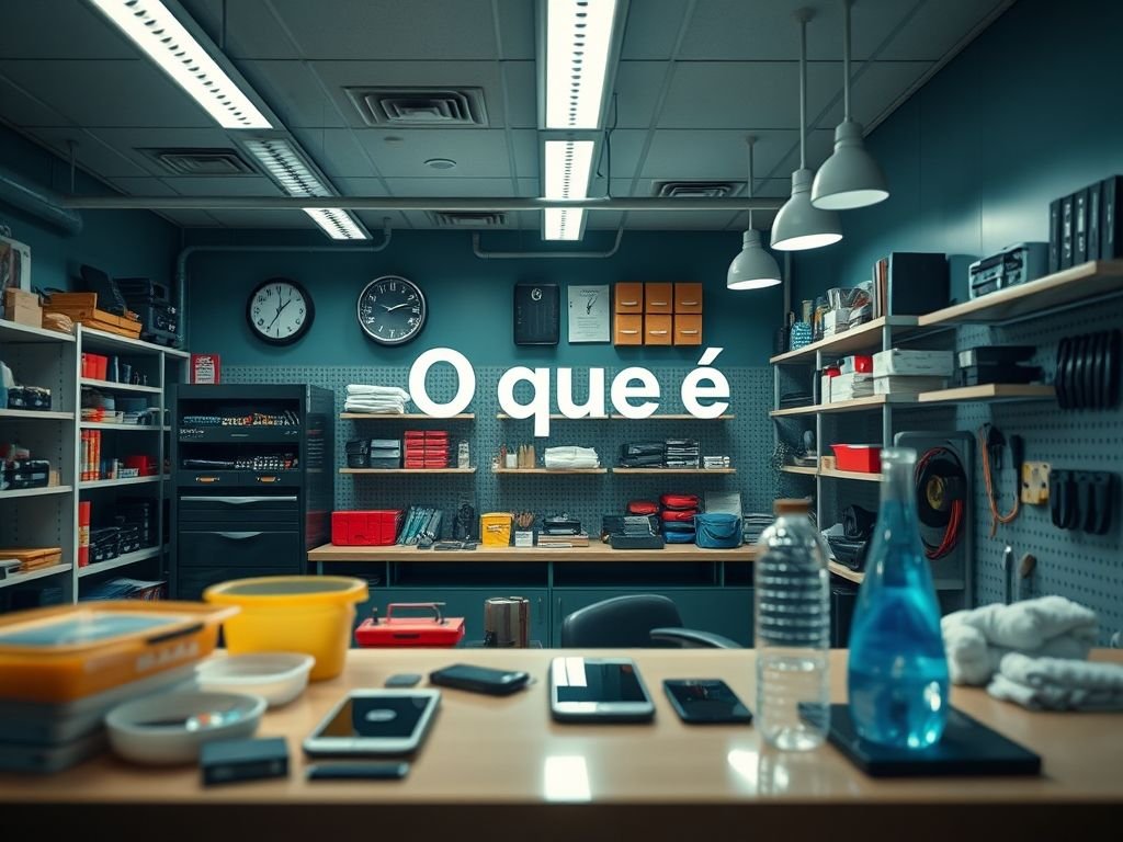 O que é Loja de manutenção de celulares