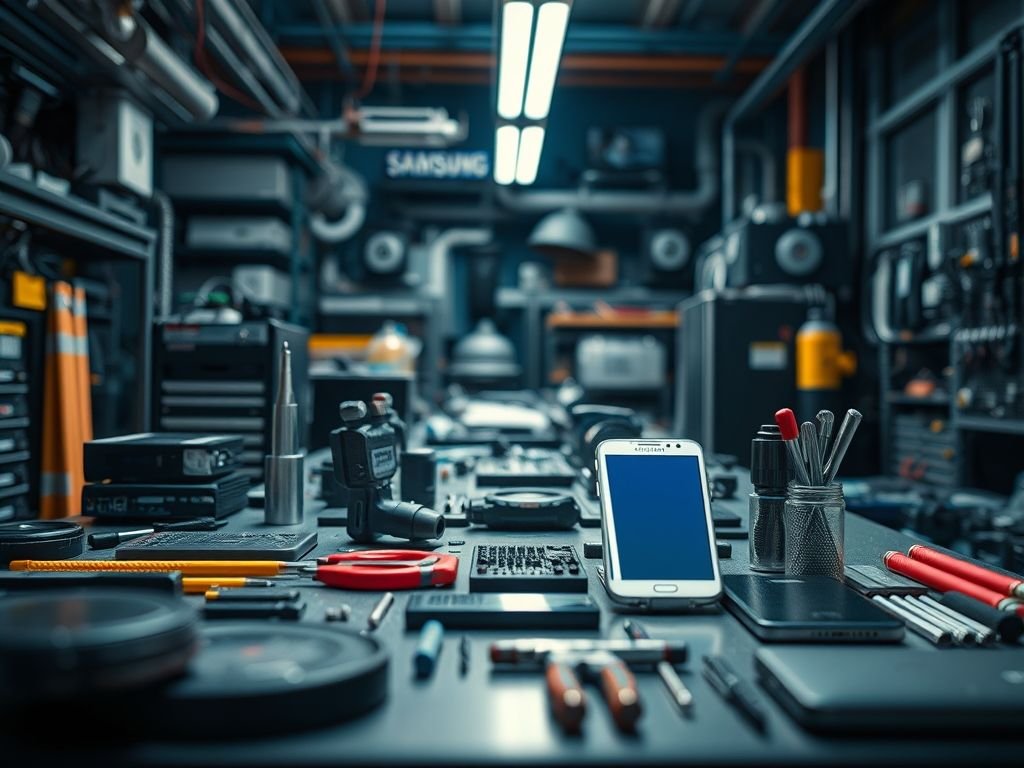O que é Manutenção de celulares Samsung