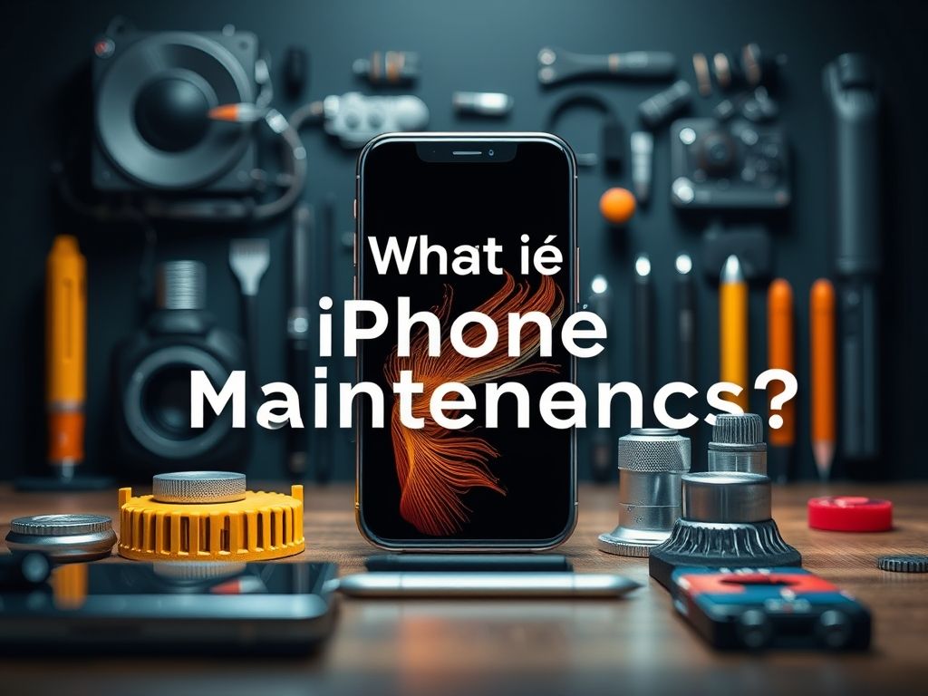 O que é Manutenção de iPhone