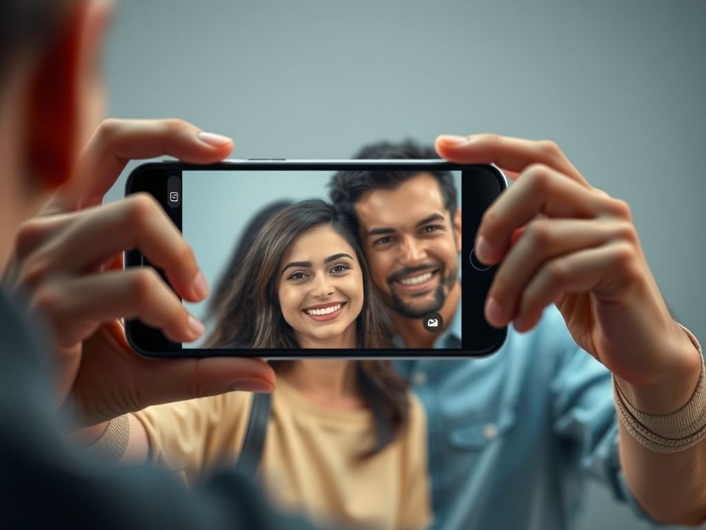 O que é Smartphone para selfies