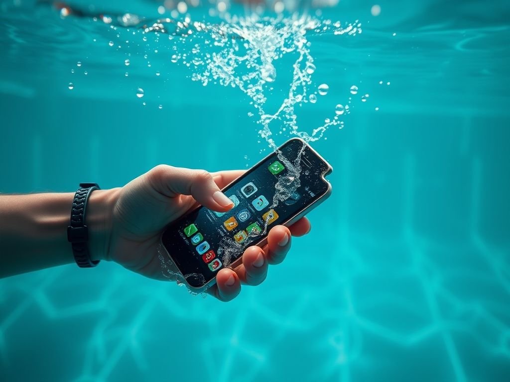 Smartphone à prova d'água